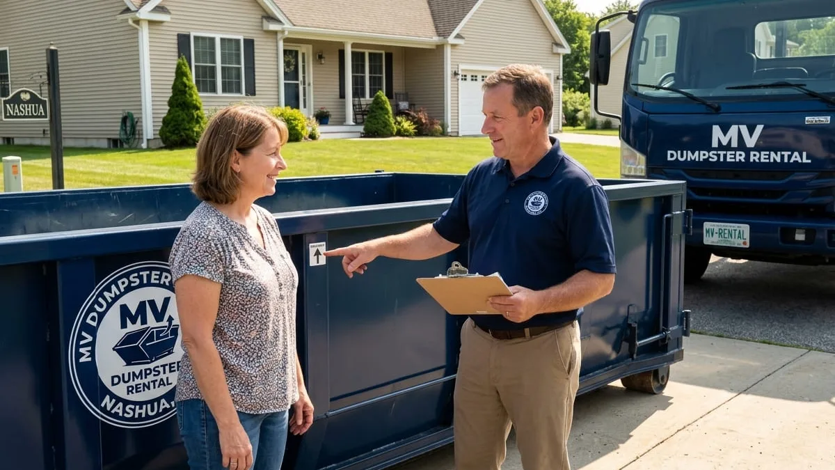 What Size Dumpster Do I Need for Your Nashua Project?