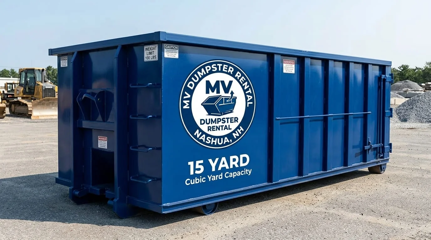 15-Yard Dumpster Rental Nashua