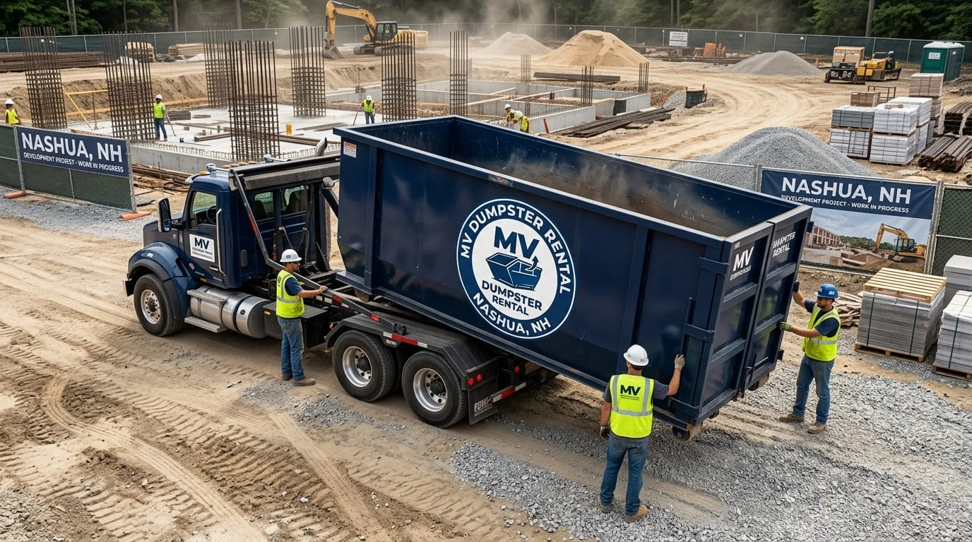 Construction Dumpster Rental Nashua NH