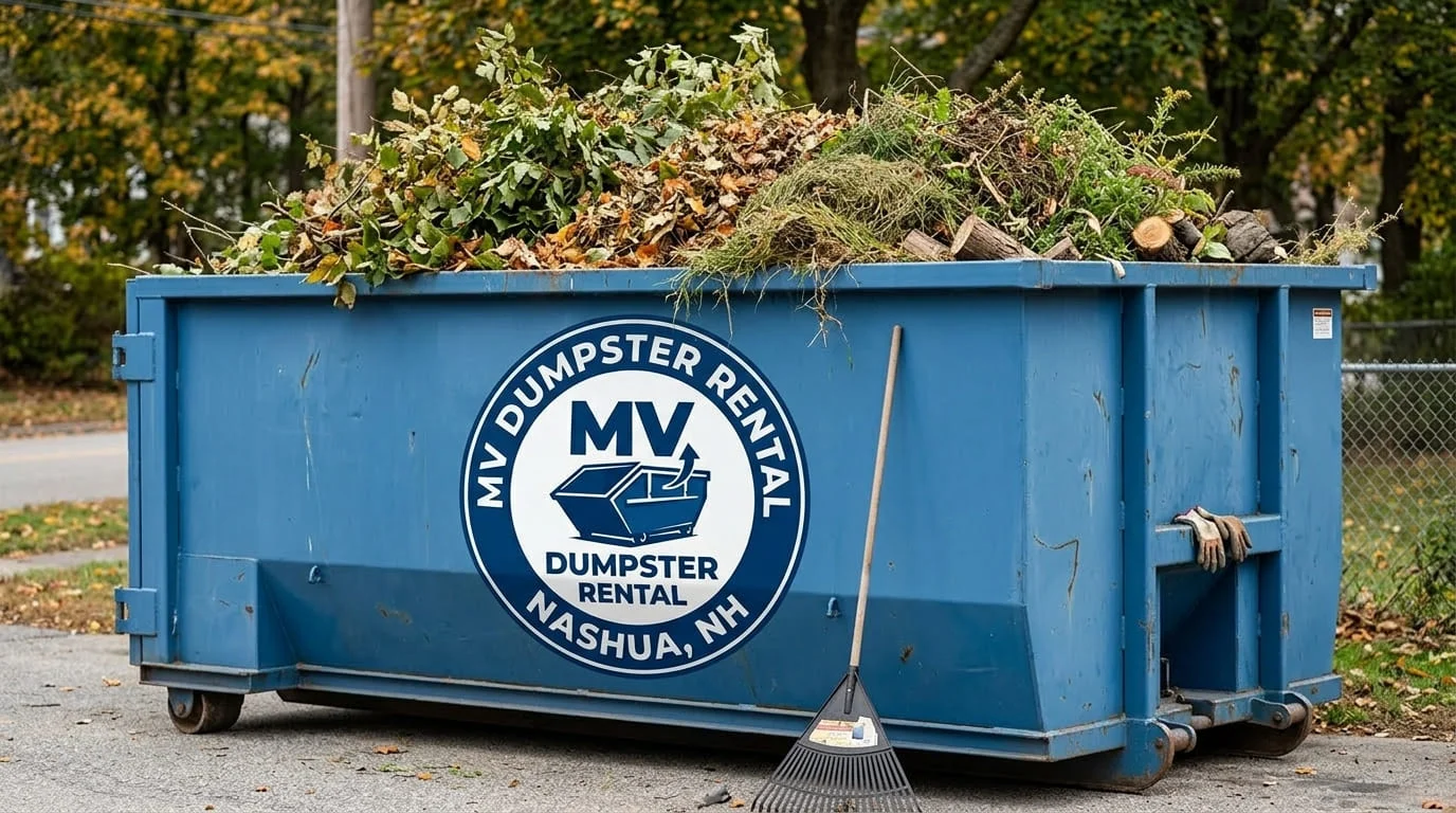 Yard Waste Dumpster Rental Nashua NH