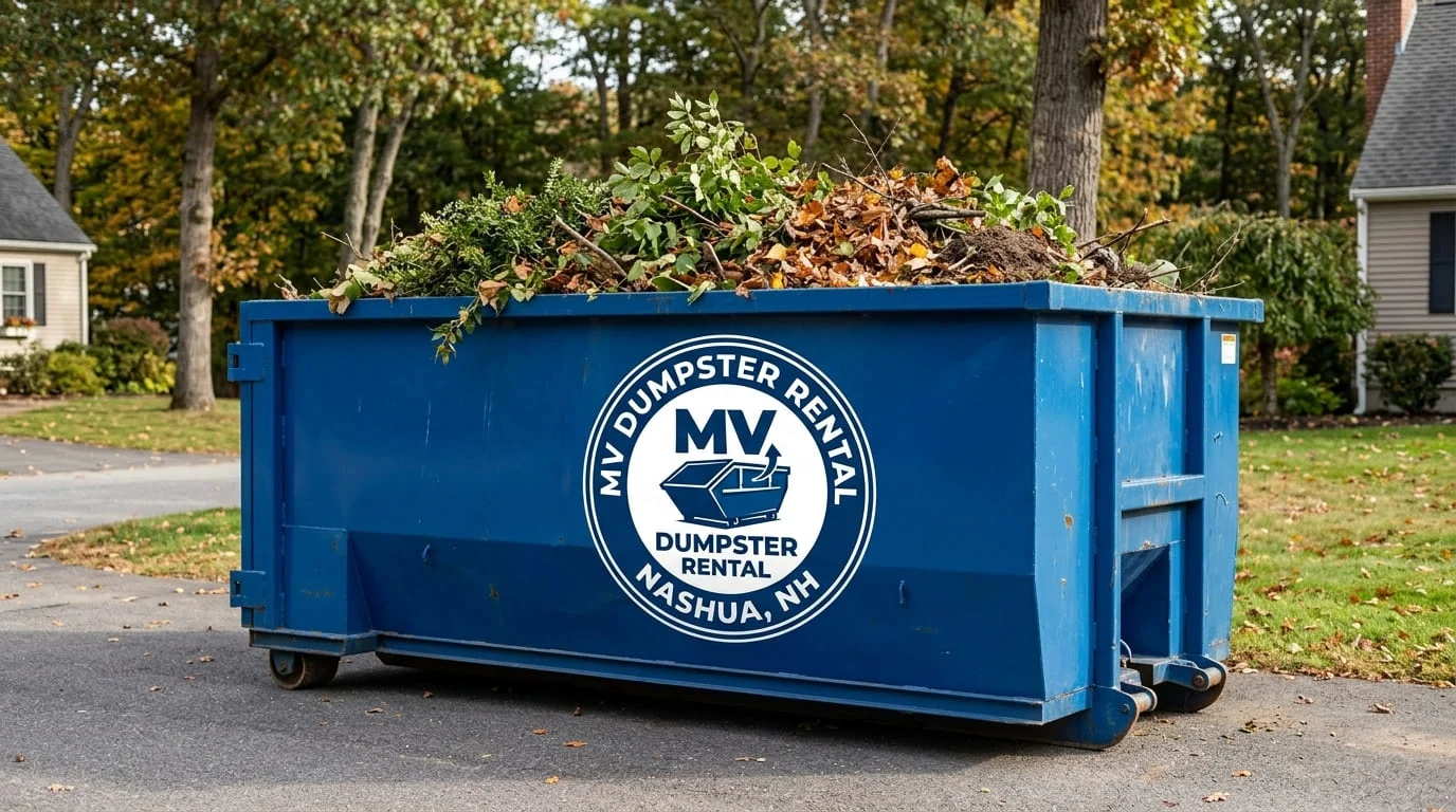 Yard Waste Dumpster Rental Nashua